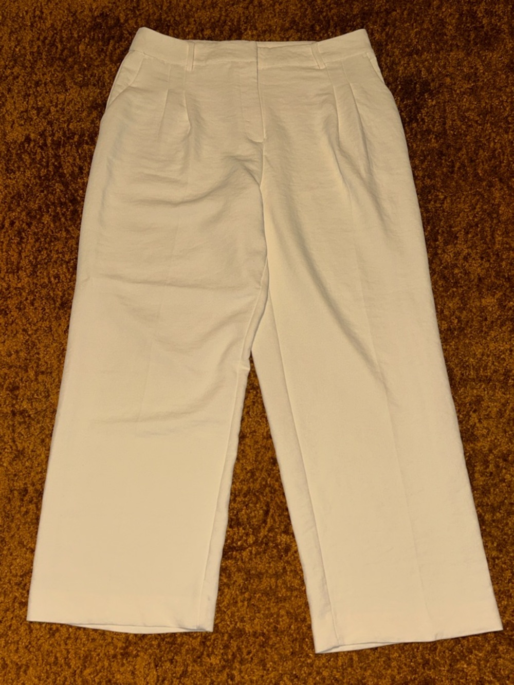Christian Lacroix Ivory Wide-Leg Trousers